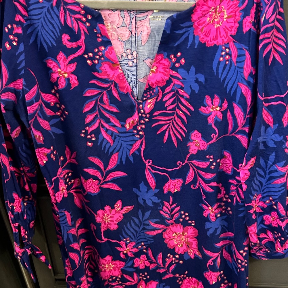 Lilly Pulitzer Cath Dress UEC Never Ending Summer Large - Picture 2 of 5